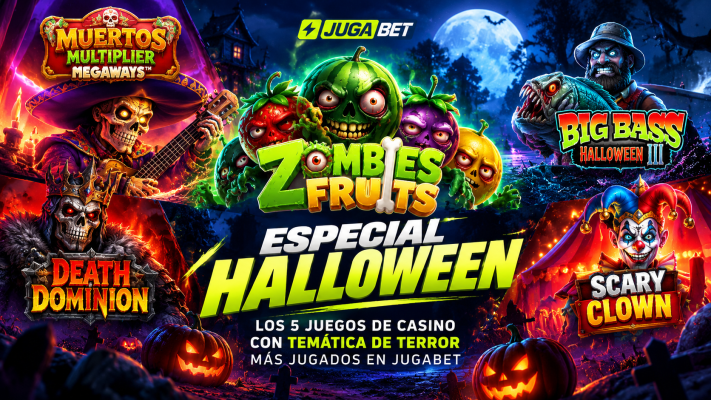 Especial Halloween: los 5 juegos de casino con temática de terror más jugados en JugaBet